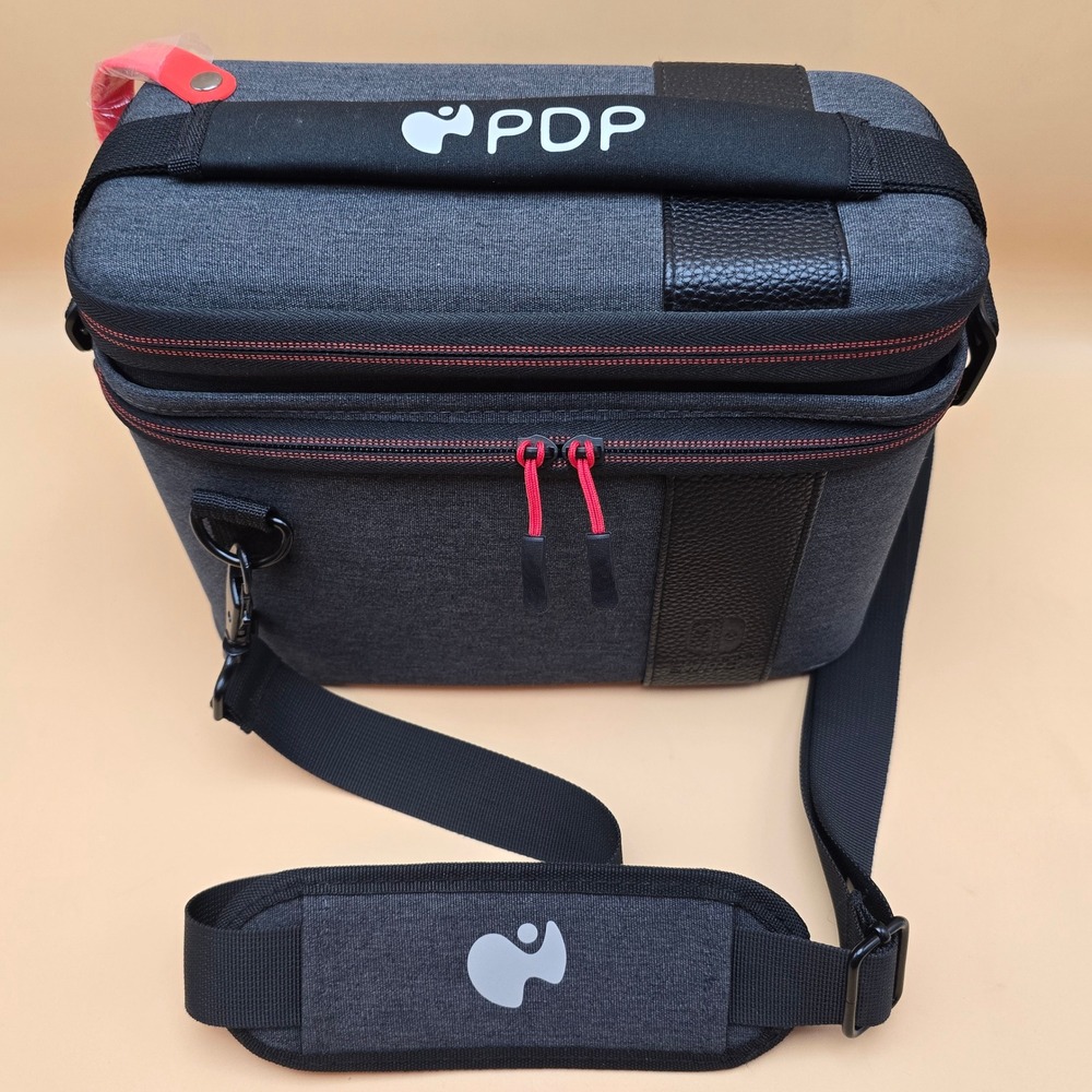 PDP Nintendo Switch Commuter Case Charcoal Gray Travel Bag